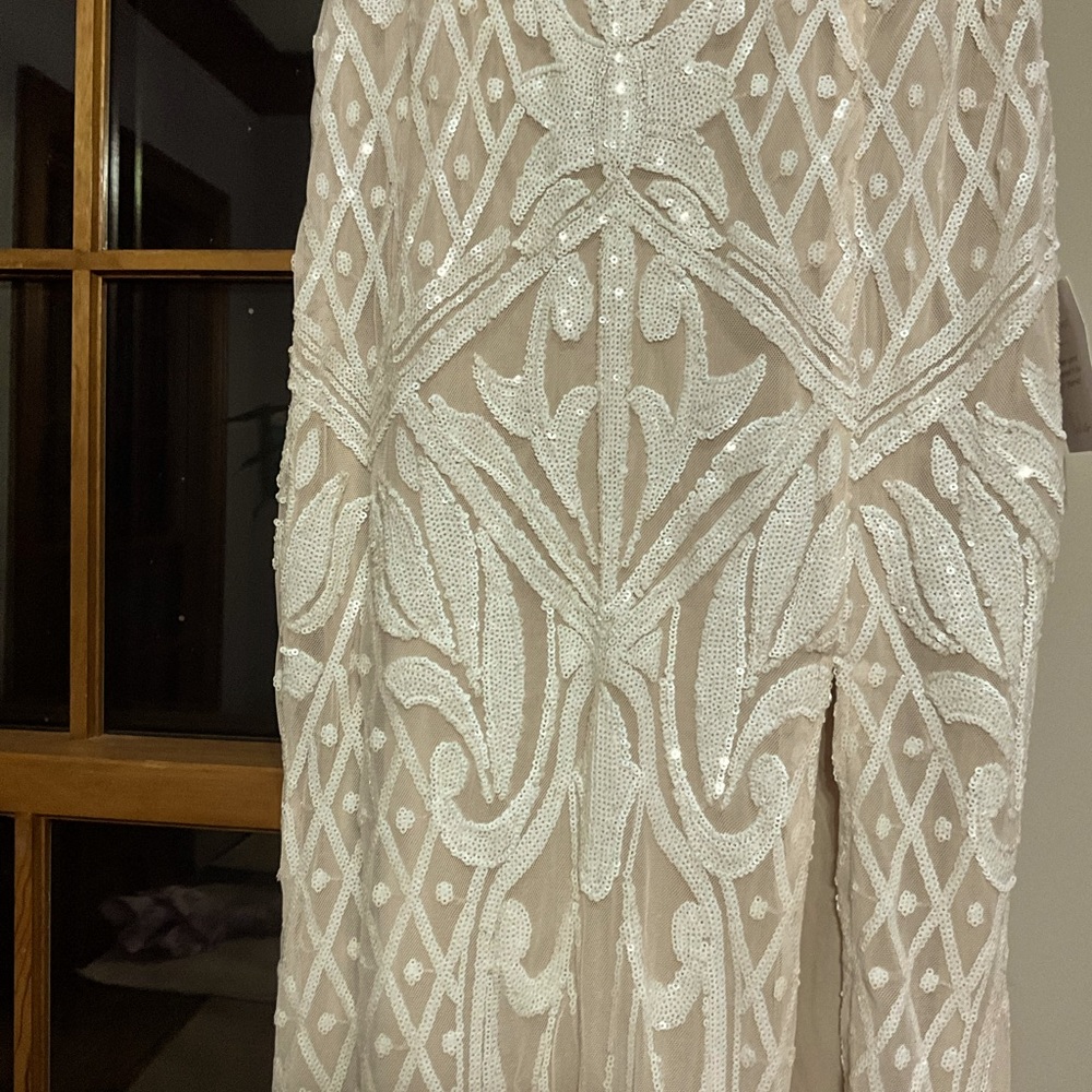 New with tags, Lulus maxi sequin gown